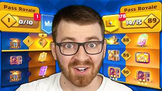 Can you complete the NEW Pass Royale in ONE DAY?!