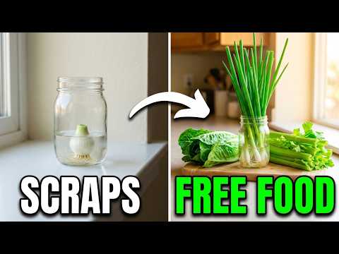 10 Kitchen Scraps You Must NEVER Throw Away (Regrows into Free Food)
