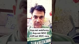 Asp.net webforms Asp.net MVC ASP.net MVC core