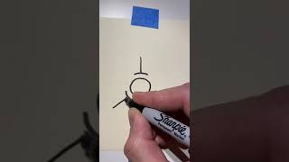 How to draw the Nuclear symbol with a Sharpie!