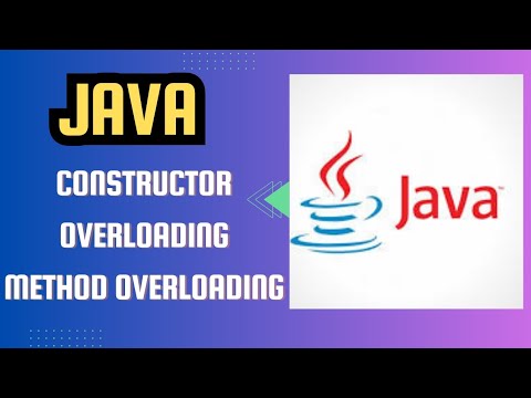 Method and Constructor Overloading in #java || Java tutorial #youtube #javatutorial