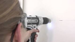 Installing the Rail into Drywall | freedomRail | OrganizedLiving.com