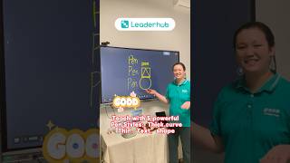 Best Smart Digital Board For Classroom - 4K Smart Board For Teaching - Touchscreen Monitor#leaderhub