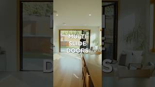 Design Trend Alert! Big NanaWall Opening Glass Windows, Doors, Hidden Storage, & Kitchen Sculleries