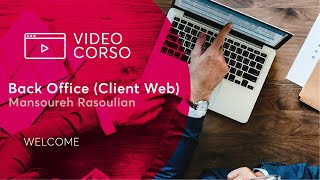 Welcome - Back Office