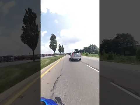 Please stop texting and driving #motorcycle #elmo #gsxr1000 #caraccident #cops #wrecklessdriving