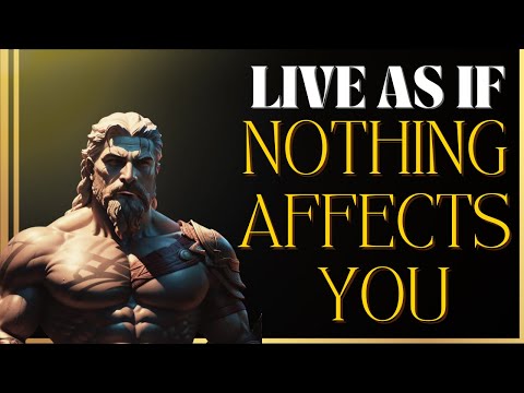 ACT AS IF NOTHING AFFECTS YOU: THE POWER OF INDIFFERENCE💡