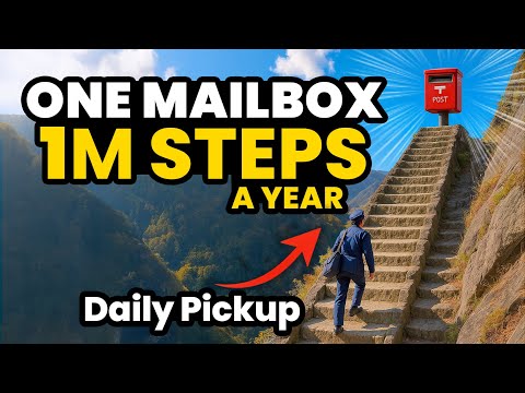 Japanese Postman's Job Climbing a Mountain Every Day | YAMADERA ★ ONLY in JAPAN