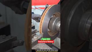 "Brake Rotor Resurfacing Guide 🔧 | How to Fix Brake Pulsation & Save Money"