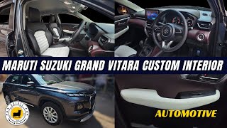 Maruti Suzuki Grand Vitara Customized Interior | Premium Design & Luxury Upgrade by Orchis Mumbai