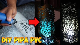 Step By Step . II DIY Lampu Hias dari paralon