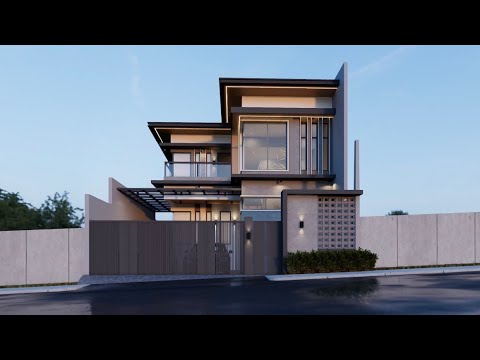Elegant Contemporary Home | Enscape