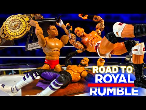 Gunther vs Randy Orton vs Finn Balor | WWE Action Figure Triple Threat match!