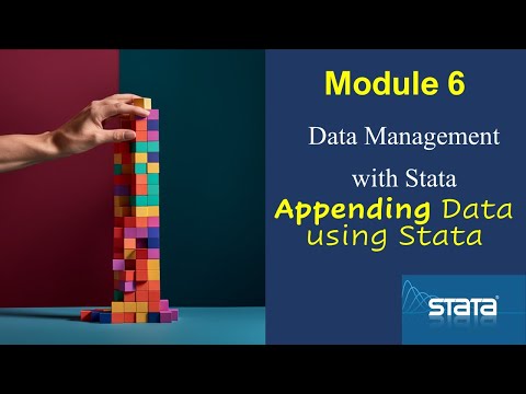 How to use #Stata's #append command