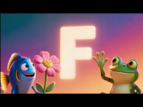 Learning letter F with Fun rhyming song #kidssongs #nurseryrhymes #phonics #letterf #kidslearning