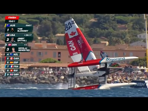 Burling's Luffs Cause Chaos! [SailGP Saint Tropez]