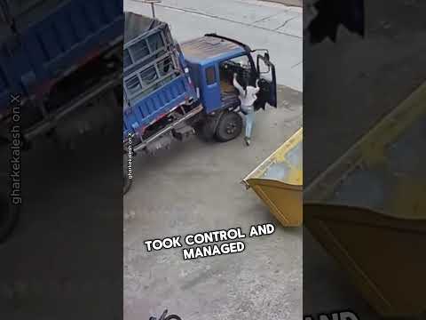 This woman became the hero of the day