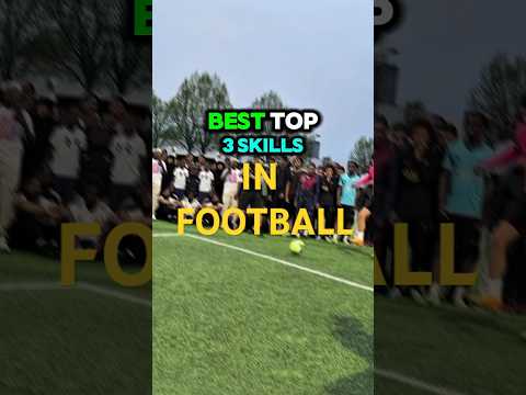 Top 3 Football Skills You MUST Master! ✅ #shorts #skills #soccer #football #tutorial #messi #ronaldo