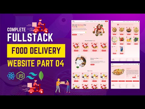 Complete mern stack food delivery app with payment gateway integration Part 4