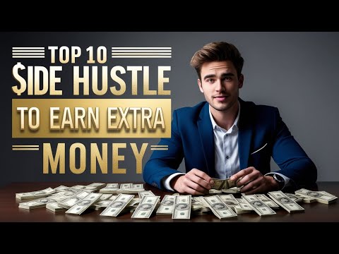 Top 10 Side Hustle to make Extra Money #finance #personalfinance #sidehussle #onlineearning #money