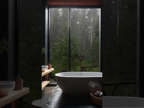 BATHROOM WITH GARDEN VIEW