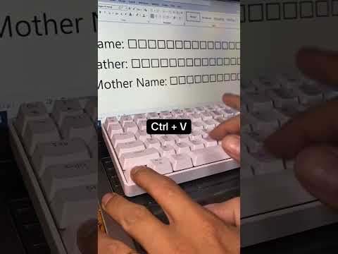 Shortcut in Microsoft Word#shortcut #microsoftword #microsoftoffice #pctips #hoctap