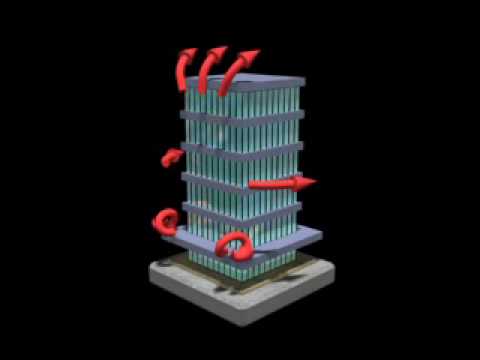 Wing around square tower (with offset pedestal)