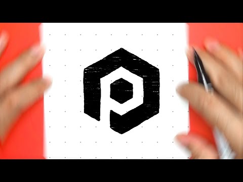 HOW TO DRAW PYUP LOGO | STEP BY STEP