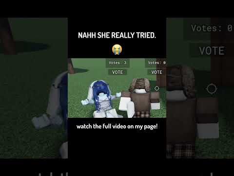 she really tried... (WATCH FULL VID ABOVE)