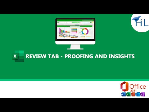 Proofing and Insights in MS Excel - Mastering the Review Tab | MS Excel 2021