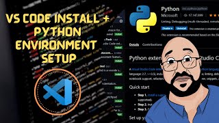 How To Install VS Code In Hindi | Installing VS Code | Python Environment Setup in VS Code | Python