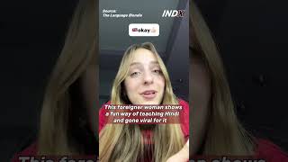 Fun way to learn Hindi #INDX #hindi