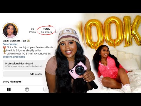 Blow your Instagram up OVERNIGHT 😴 | How I gained 100,000+ followers in 90 days | 2024 growth tips