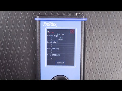 TMB IQ Tester LV — PoE Test