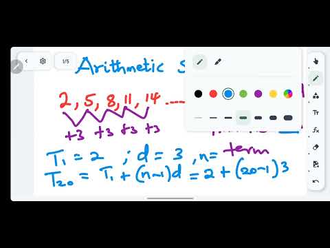 Arithmetic Sequence 2 #maths #exam #gcse