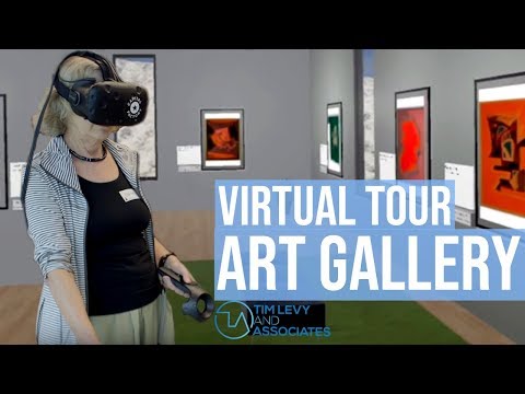 Artists Try Virtual Reality | Virtual Art Tour | Tim Levy and Associates