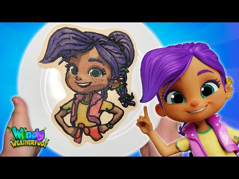 How to Pancake-ify Windy Weatherfoot! (It’s Not Easy…) | Windy Weatherfoot | Pancake Art
