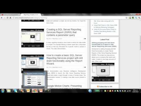 Creating a Subreport using Microsoft SQL Server Reporting Services (SSRS)