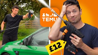 I Tested Temu's £12 Pressure Washer - I Wasn’t Ready for this...