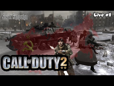 Game Perang Sesungguhnya ~ Soviet Campaign Call Of Duty 2 Gameplay #1