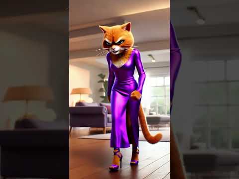 😼🧕🏻The cat father's betrayal, the evil stepmother and the kitten's revenge plan💥 #ai#catshorts#aicat