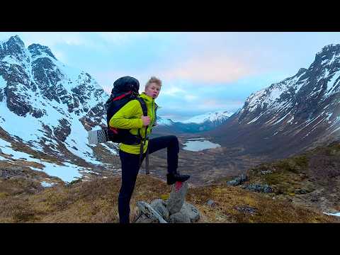 3 Days Exploring Remote Mountains & Fishing in Norway