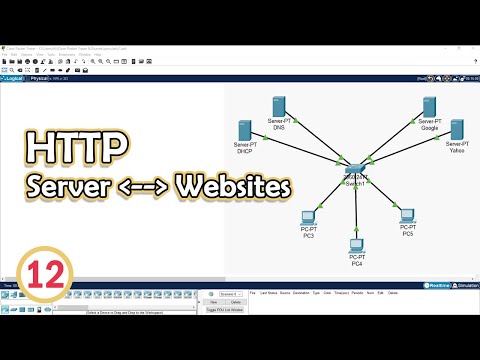 Simulate HTTP Server #12 || cisco packet tracer