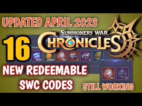 16 NEW REDEEMABLE SUMMONERS WAR CHRONICLES CODES| LATEST SWC REDEEM CODES|Updated April 2023