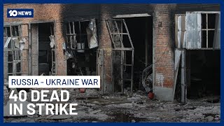 At Least 40 Dead In Russian Strike On Dnipro As Zelenskyy Pursues Ceasefire Talks In Paris | 10 News