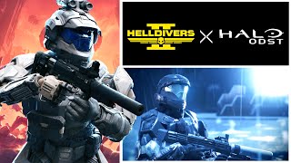 IT ACTUALLY HAPPENED - HALO ODST HELLDIVERS 2 CROSSOVER IS INCREDIBLE