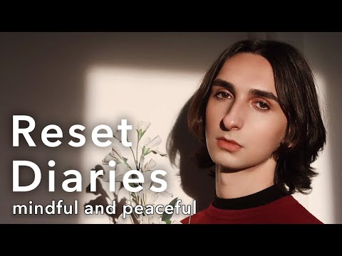 the reset diaries 🌾 de-stress and refresh with me | vegan home cooking and sketching around london