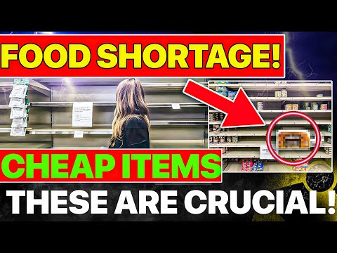 Prepping for Food Shortage - 20 Inexpensive and Healthy Pantry Items that DO NOT EXPIRE - SHTF