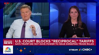 U.S. federal trade court strikes down Trump’s reciprocal tariffs