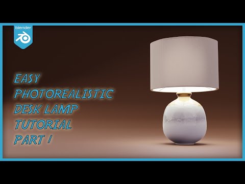 Blender Tutorial - Desk Lamp | Part 1